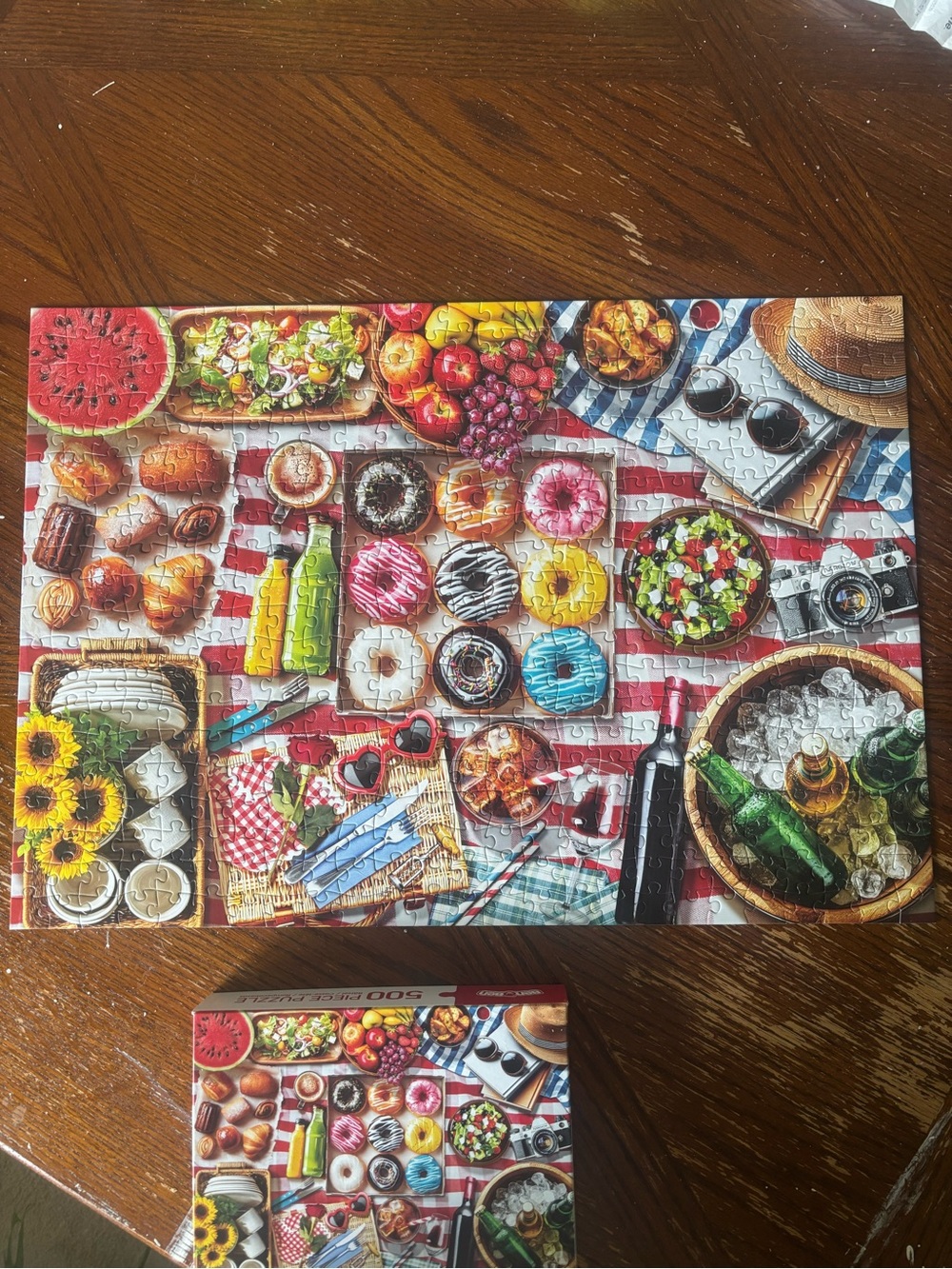 Picnic 500 Piece Jigsaw Puzzle